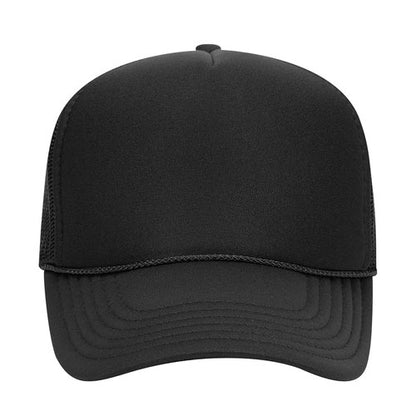 5 Panel Mid Profile Mesh Back Trucker Hat